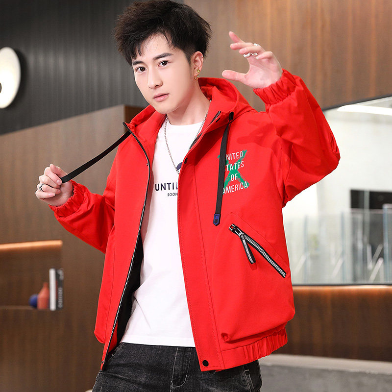 2021夹克男秋季潮流ins男士连帽工装夹克外套XZ313B-1-L2310-P60,男装夹克,星座310B-3