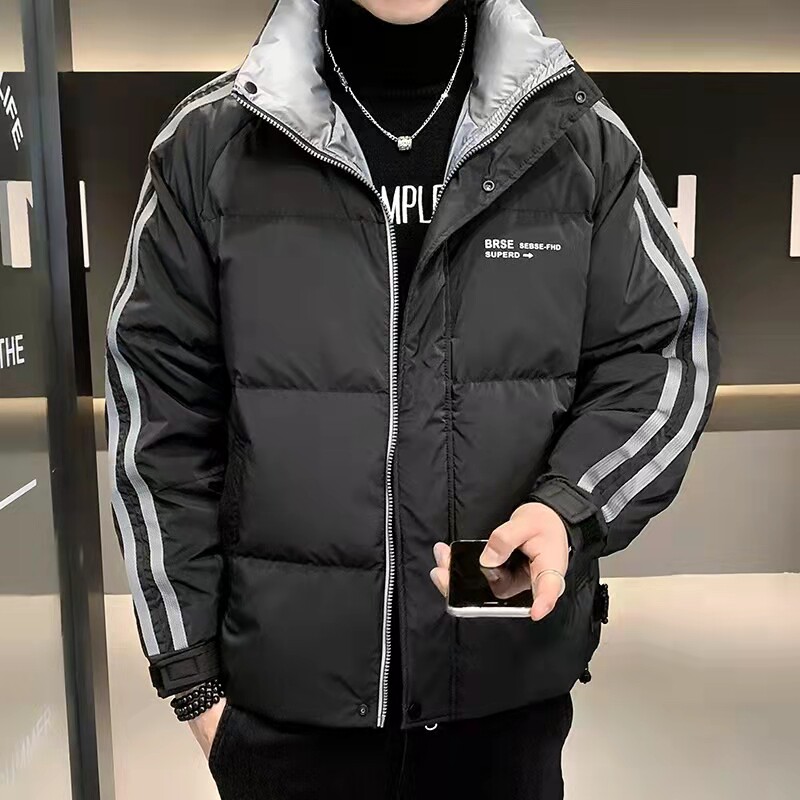 店主风羽绒服冬季加厚男士白鸭绒立领羽绒外套XZ313B-1-9826-P145图片