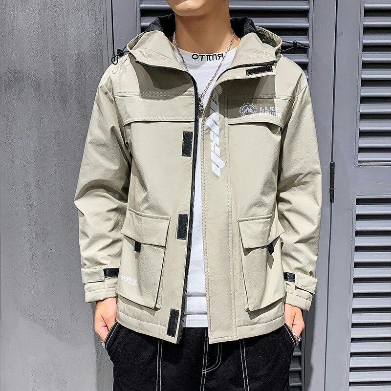 主推款秋季新款男士时尚变色连帽工装夹克外套XZ313B-1-JK688-P73,男装夹克,星座310B-3