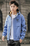 2021秋季新款潮流ins男士时尚连帽工装夹克上衣XZ313B-1-JK03-P70，男装夹克，星座310B-3