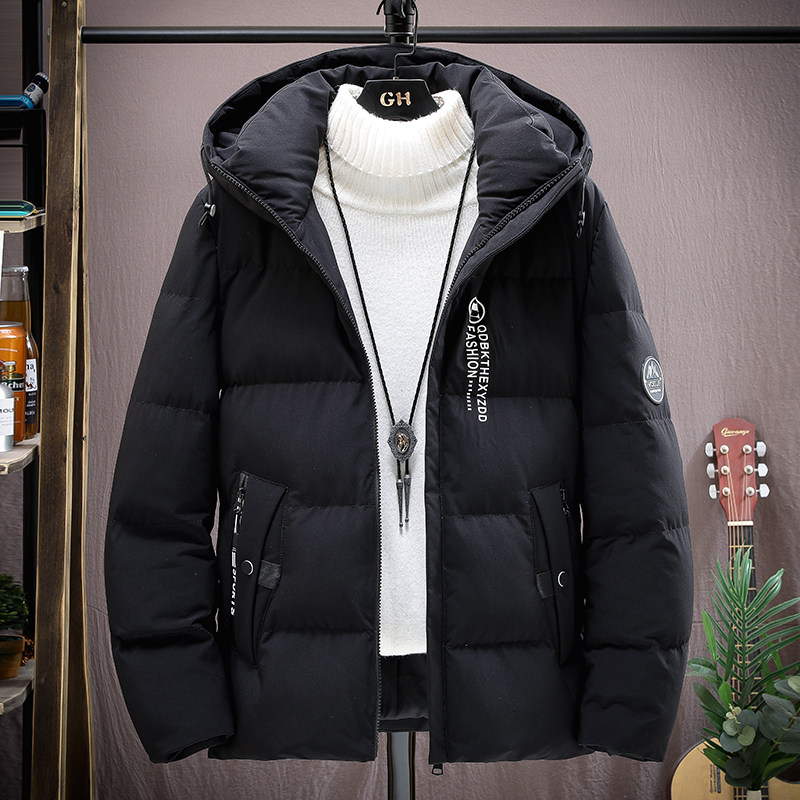 MY1719P852022冬季新款连帽加厚棉衣男修身时尚棉服外套XZ313B-1,男装棉衣,星座310B-3