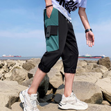 2021主推款夏季短裤男士休闲时尚工装七分裤XZ313B-1-L03-P28，男装休闲裤，星座310B-3