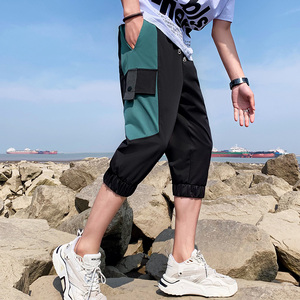 2021主推款夏季短裤男士休闲时尚工装七分裤XZ313B-1-L03-P28图片