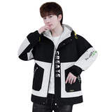 2022春季新款潮流男士时尚连帽工装夹克外套XZ313B-1JK208-P60，男装夹克，星座310B-3