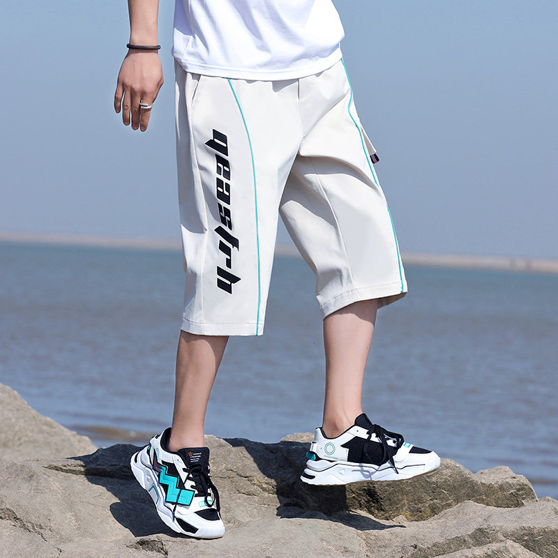 男士夏季新款潮流休闲时尚七分裤XZ313B-1-K2006-P30,男装休闲裤,星座310B-3