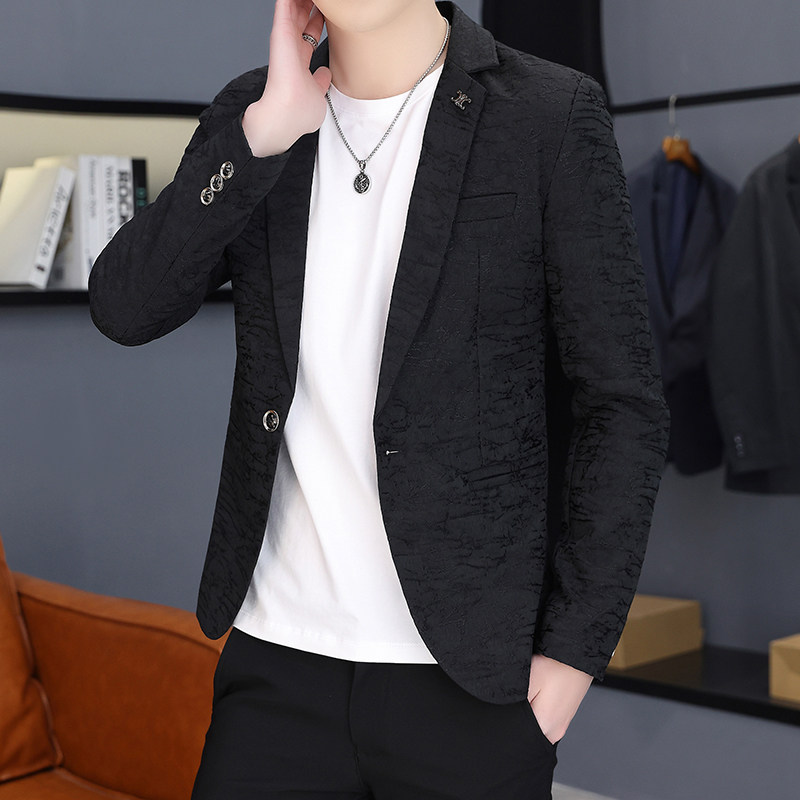 2022春季新款西装男时尚帅气百搭小西服外套XZ313B-1-XF05,男装西服,星座310B-3