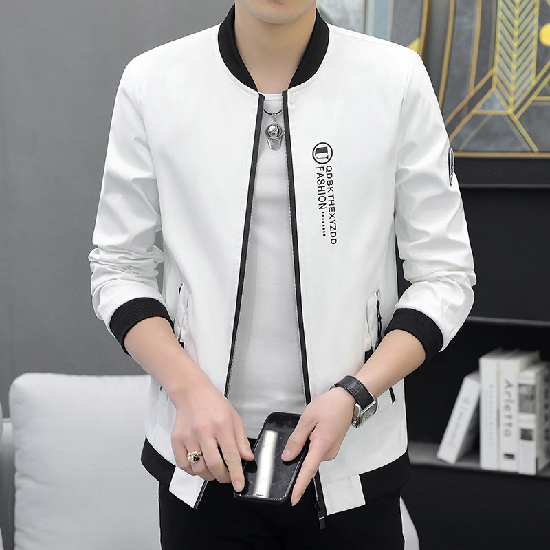 2022春季新款男士棒球领夹克休息外套XZ313B-1-J,男装夹克,星座310B-3