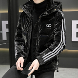 店主风羽绒服冬季男士80白鸭绒连帽羽绒外套XZ313B-1-Y801-P170，男装棉衣，星座310B-3