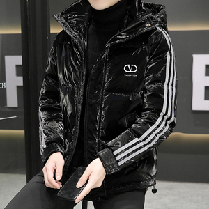 店主风羽绒服冬季男士80白鸭绒连帽羽绒外套XZ313B-1-Y801-P170图片