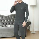 主推男士休闲精品德绒半高领双面绒保暖套装XZ313B-1-T2199-P60，男装休闲套装，星座310B-3