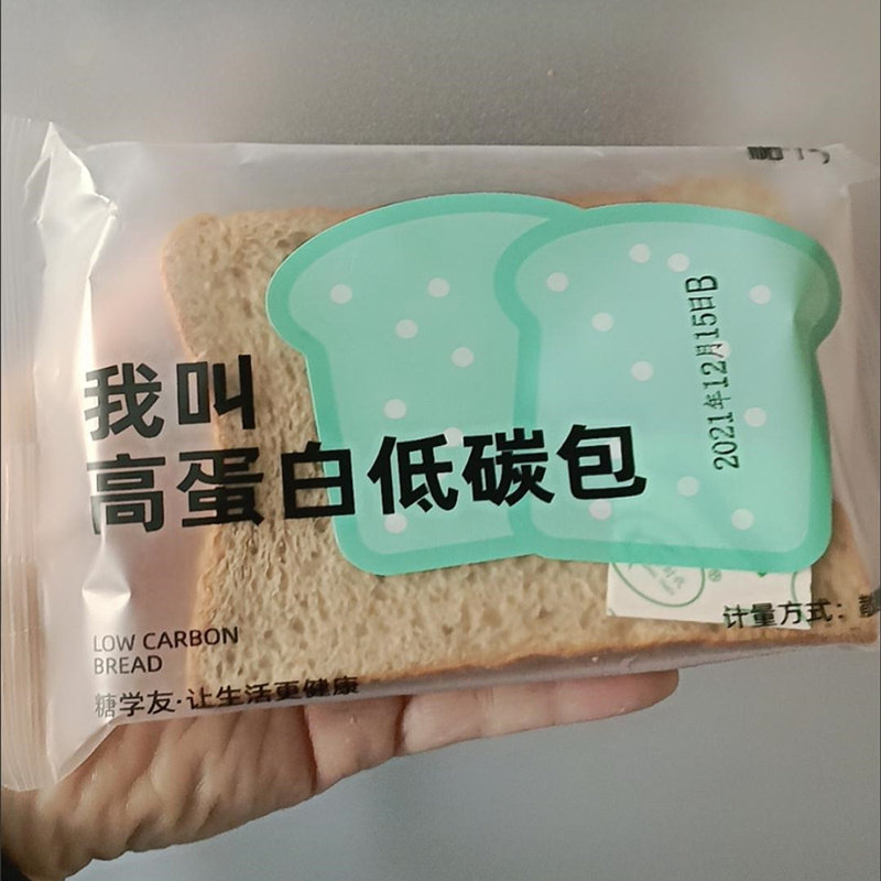 我叫高蛋白低碳包轻态面包生酮吐司健身低脂肪代餐 - 实物图