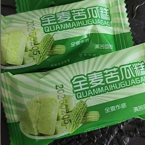 全麦苦瓜糕无蔗糖滋补经典方健康早餐代餐解馋休闲糕点零食