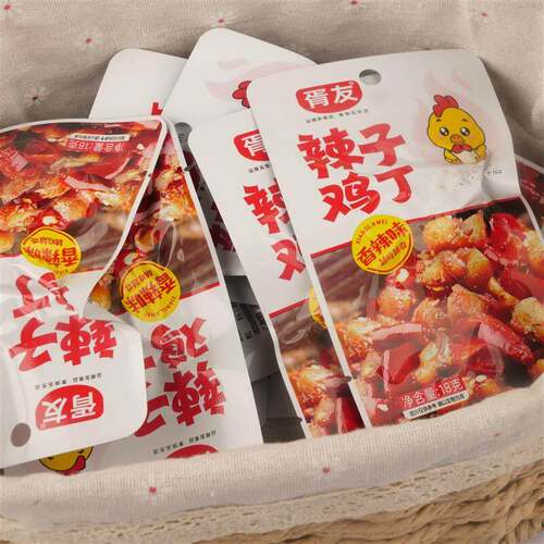 四川风味成都零食胥友辣子鸡丁香辣味开袋即食休闲零食独立小包