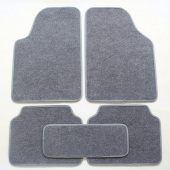 汽车脚垫全包围丝圈通用5片防水防滑大包围地毯绒面四季 通用车垫