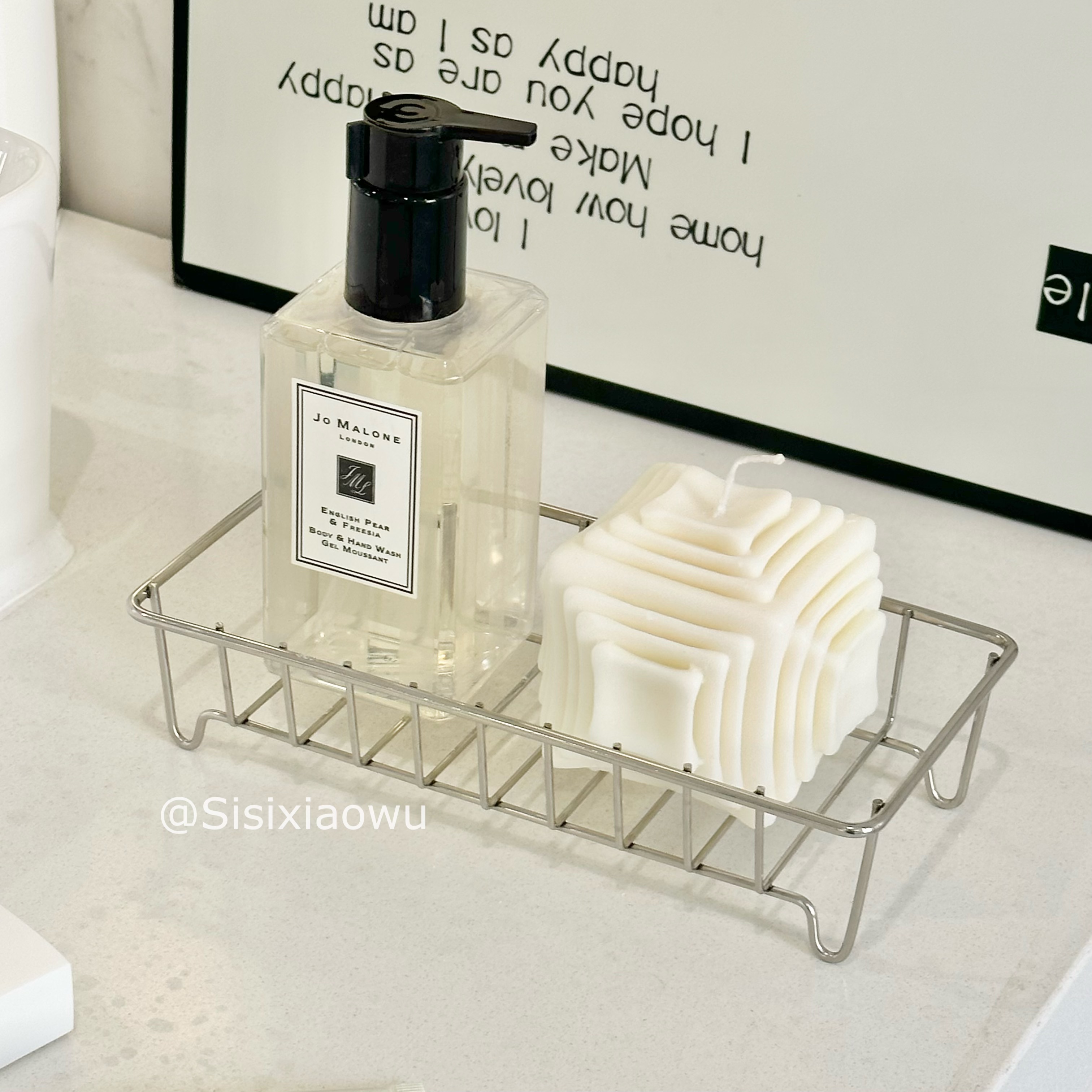卫生间香皂盒沥水浴室不锈钢洗衣皂置物架家用沥水台上盆肥皂架