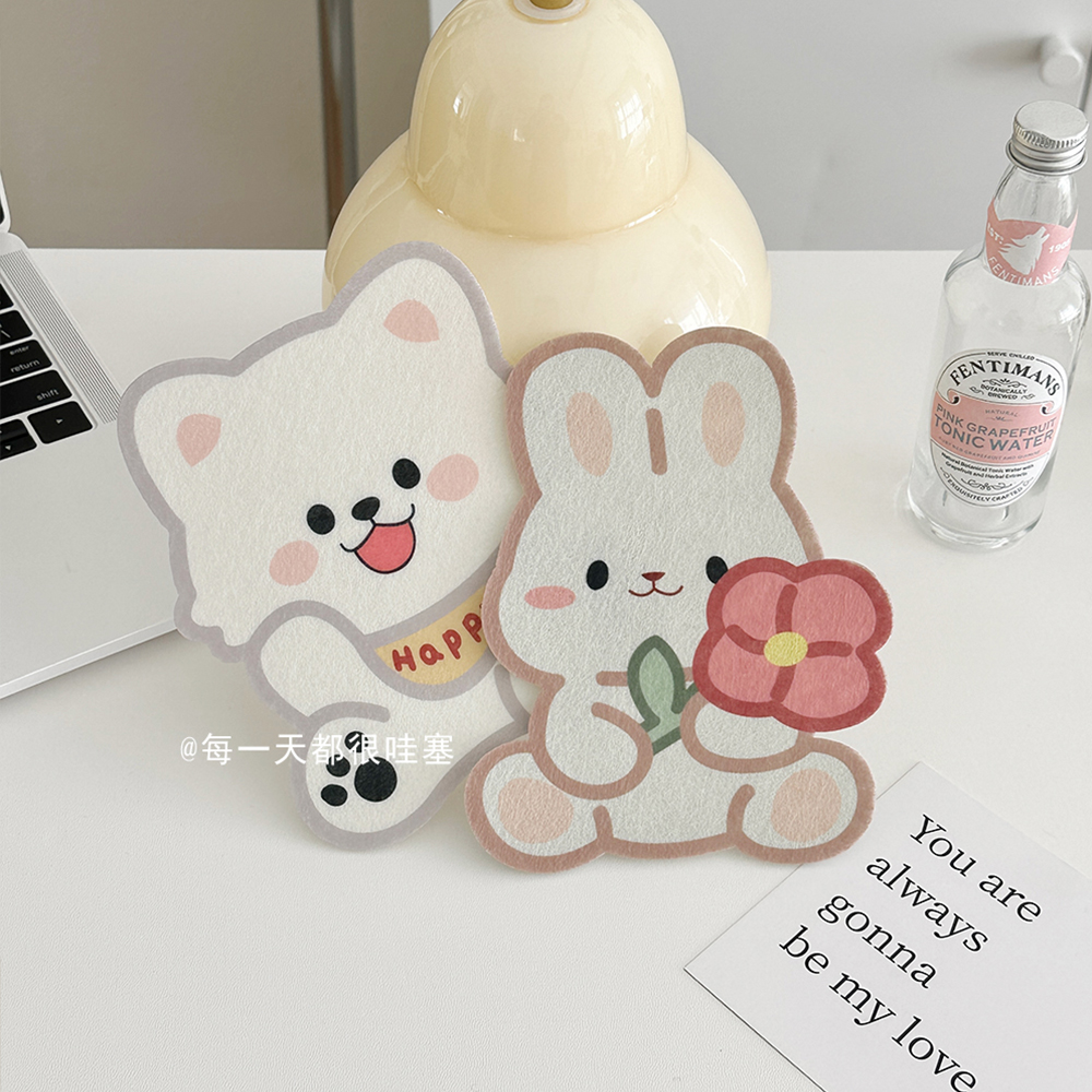 卡通动物可爱创意香片贴片