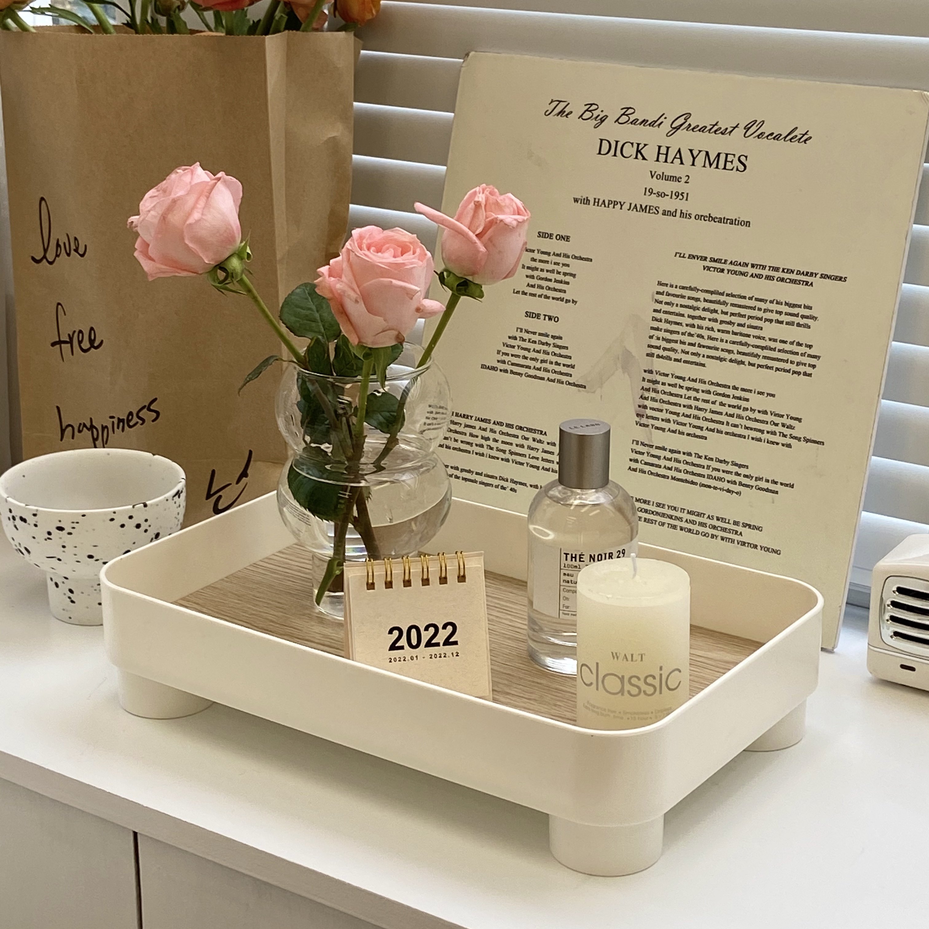 极简ins风加高置物托盘办公室桌面杂物收纳架玄关钥匙托盘收纳盒,收纳整理,桌面收纳盒,淘宝优惠券,粉丝福利购,淘宝优惠卷