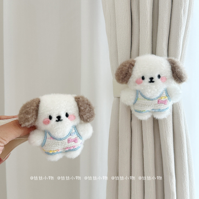 2个装超可爱的小熊布艺窗帘绑带