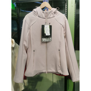 好彩542冬季 小妖精轻羽衣女连帽羽绒外套收腰显瘦小蛮腰棉服 新款