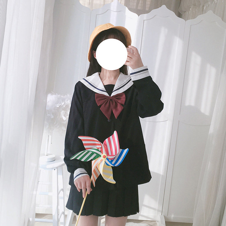玉兔幼稚园原创jk水手服制服套装图片