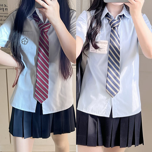 JK/DK提花条纹领带免打手打多色