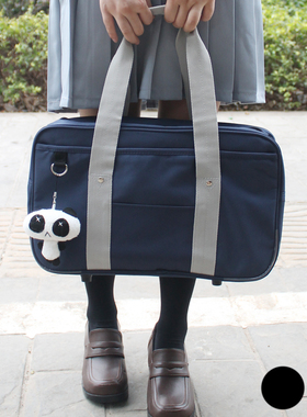 日系学生包正统JK/DK制服包无LOGO通勤男女书包帆布手提单肩cos包