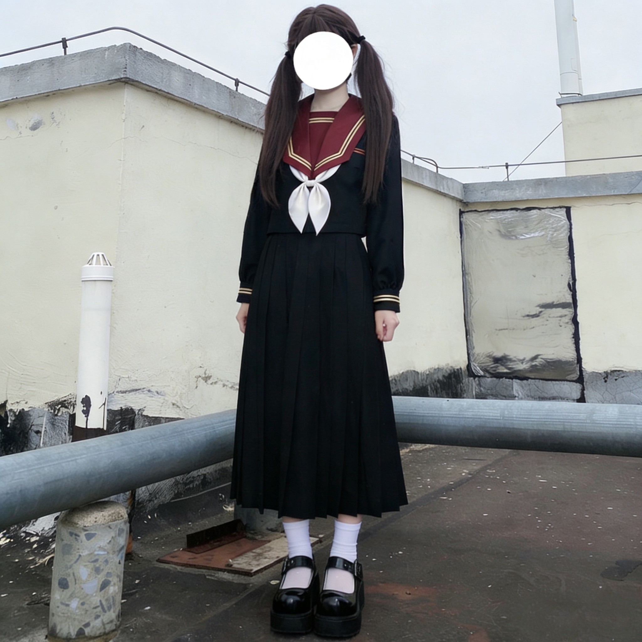 正版jk制服水手服套装日系学院风图片