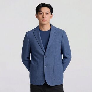 撤标撤柜中青年男士 上衣通勤便西外套 西服休闲单西商务休闲修身