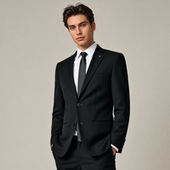 西装 礼服新款 商务修身 撤标撤柜 套装 男式 结婚伴郎西装 人气爆款