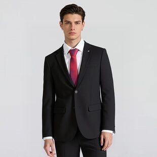 撤标撤柜正装西服套装职业装男士外套商务职场银行上班工作服修身