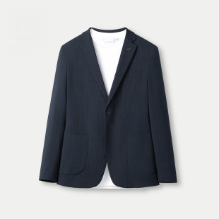 轻奢花纹 外套单西小西装 男式 商务休闲百搭时尚 男 西服秋冬长袖