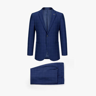 套装 H家撤标撤柜两件套商务正装 结婚婚礼休闲新郎伴郎西服男西装