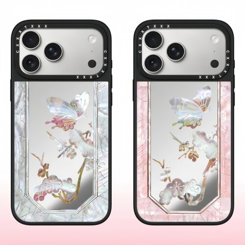 【韩国】Miss Sohee珍珠贝母蝴蝶苹果17Promax适用于iPhone16Promax壳15pro艺术14Pro明星同款13/12防摔硬壳