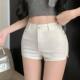 女夏季 显瘦直筒裤 白色包臀裤 辣妹紧身休闲短裤 子百搭高腰a字热裤