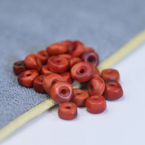 一物一图天然原矿南红玛瑙藏扣