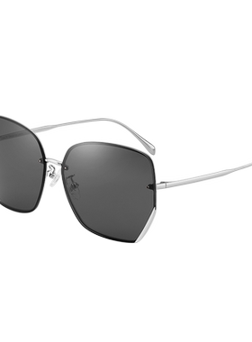 花雨伞女士时尚风大框显瘦太阳镜