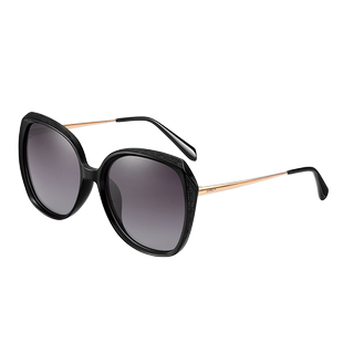 花雨伞太阳镜2023年新款潮正品黑款轻质ins偏光近视眼镜墨镜11752