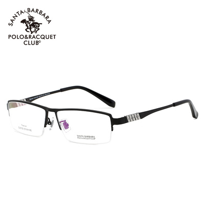 近视钛合金全框复古眼镜架