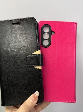 适用于sam A36/A56 A26三星A31手机壳A13-4G翻盖皮套A33保护A73全包防摔男商务A23保护套 男女款防摔插卡袋