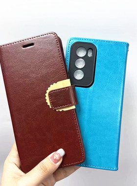 适用于Realme GT NEO6 SE手机壳C65翻盖皮套oppo A60 5G保护套K12X软包RENO12 PRO防摔男女带插卡A6pro零钱包