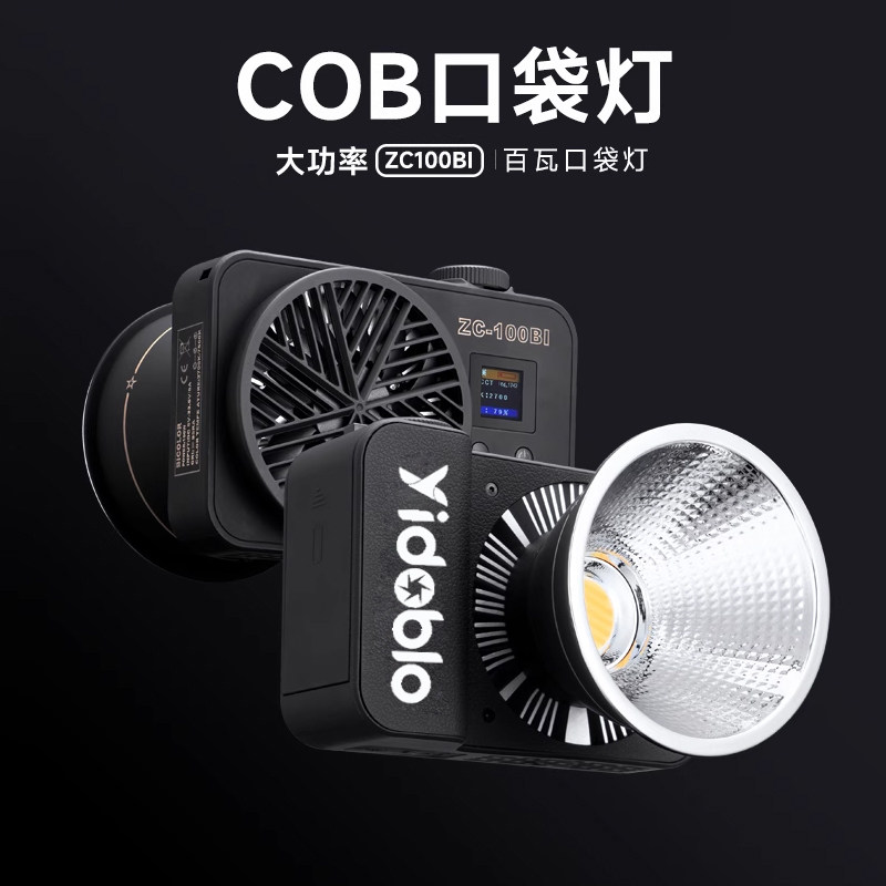 直播灯泡影楼专用摄影灯双色温