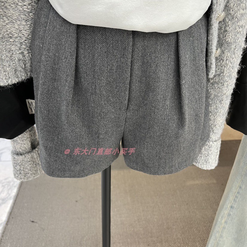 MORETHANYESTERDAY显瘦短裤