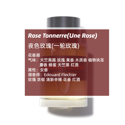 FM一轮玫瑰贵妇肖像狂野麝香冬之水窈窕如她香水小样 