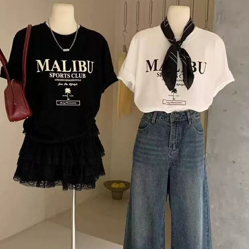 大码健身服女快干夏季外穿休闲弹力宽松运动T恤速干跑步瑜伽上衣