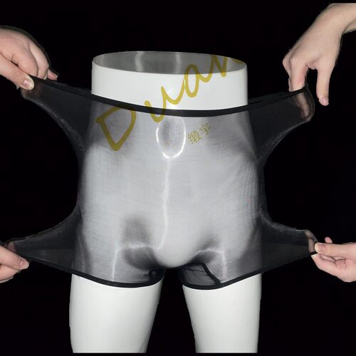 缎宇平角裤油亮包蛋极光3.0