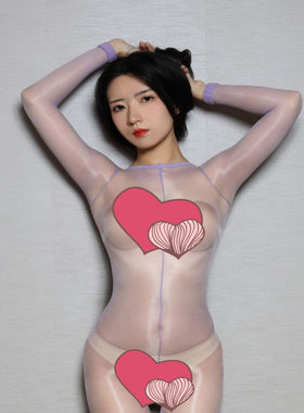 极光男女全身透明超薄连体丝袜