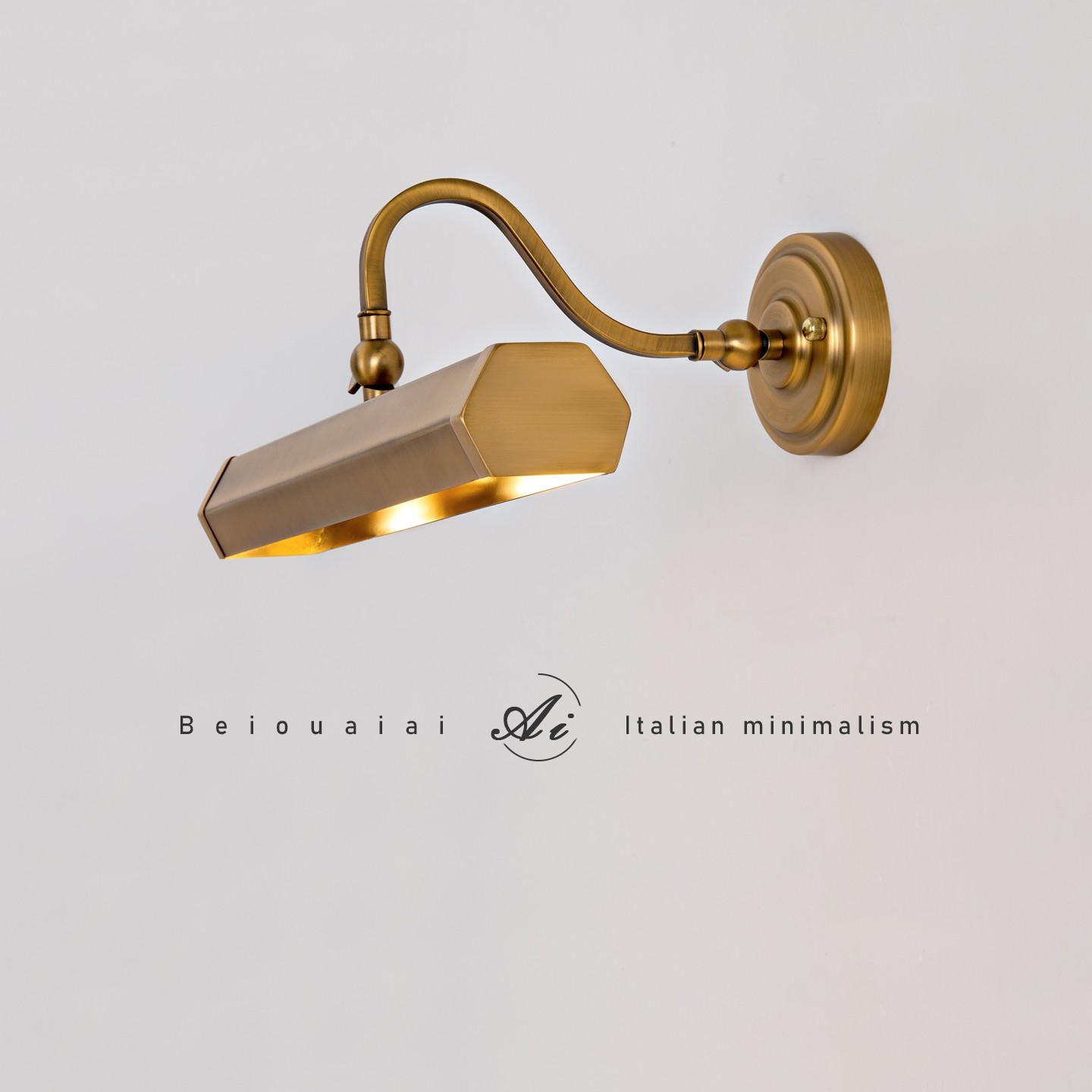 led美式复古工业风镜前灯餐厅店铺画廊过道咖啡家用壁画洗墙壁灯