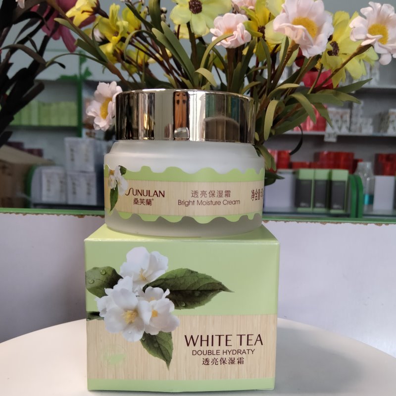 桑芙蘭白茶透亮保湿霜女士