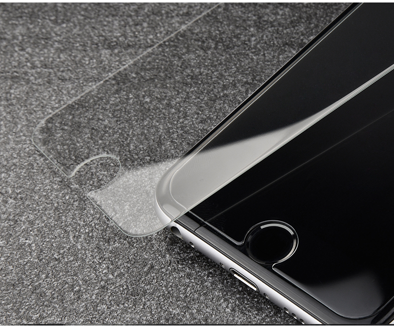 高清苹果钢化膜半屏无边高铝包邮