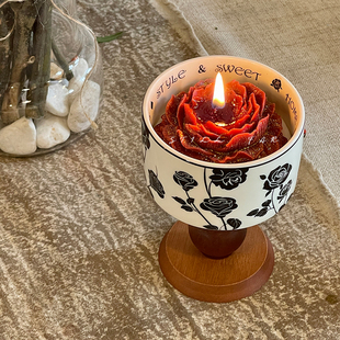 STILL【浪漫玫瑰】花朵香薰蜡烛大容量送闺蜜伴手礼生日礼物
